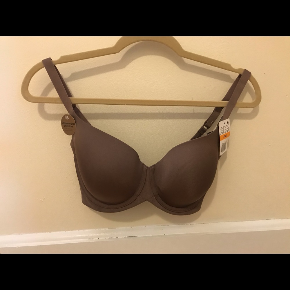 Wacoal ultimate side smoother bra -plum